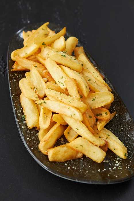 Potato Chips With Truffle Oil Parmesan