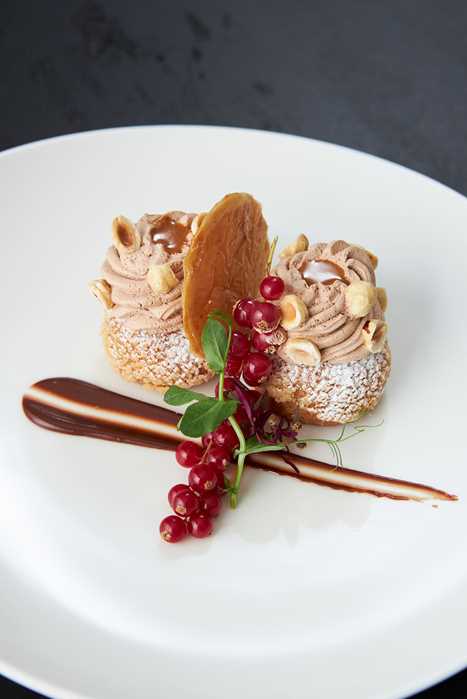 Crumble Profiterol